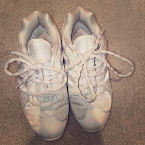White cheer shoes